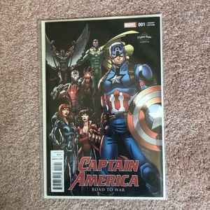 Brand new in bag Captain America Road to War Comic Book